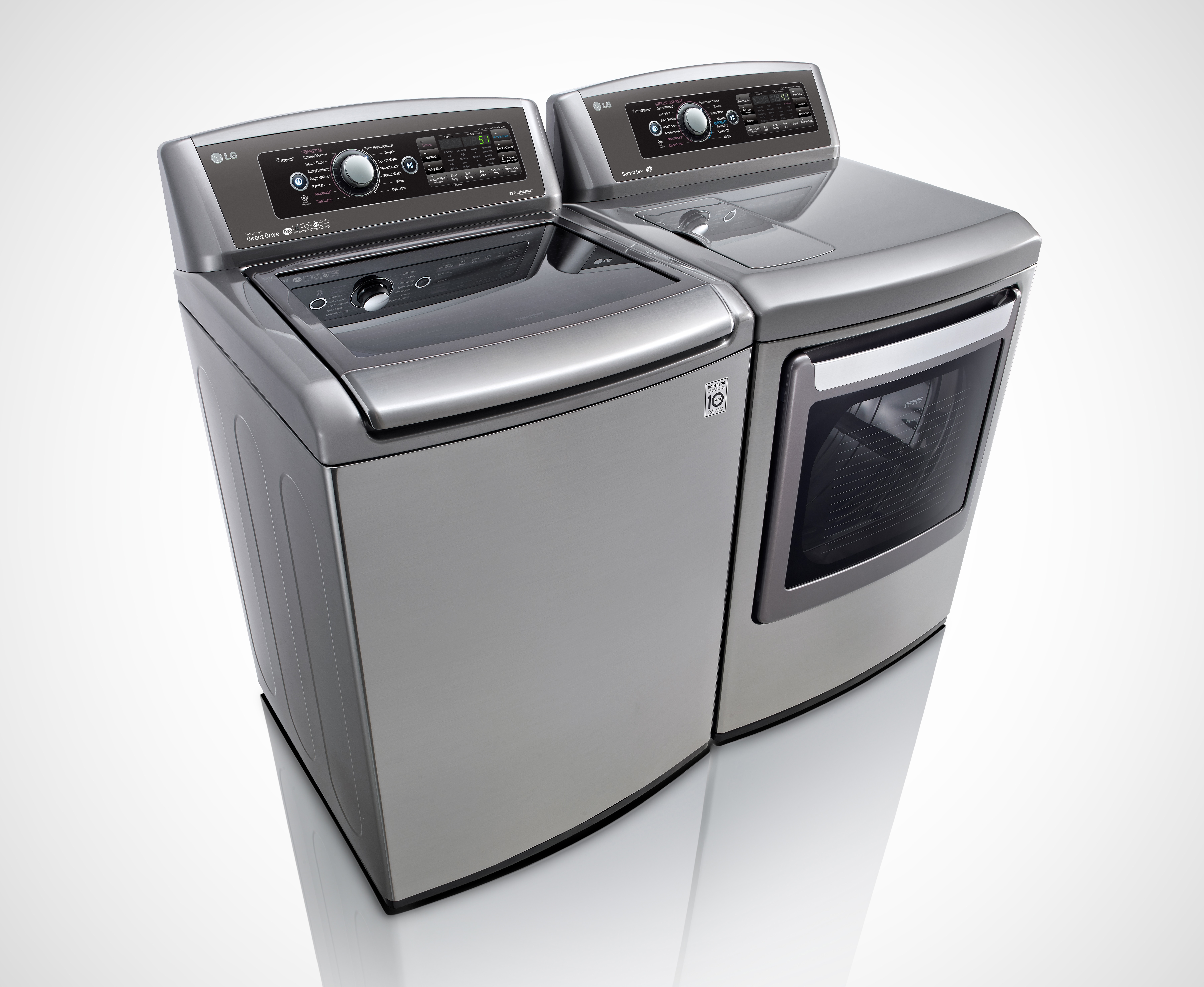 lg washers dryers