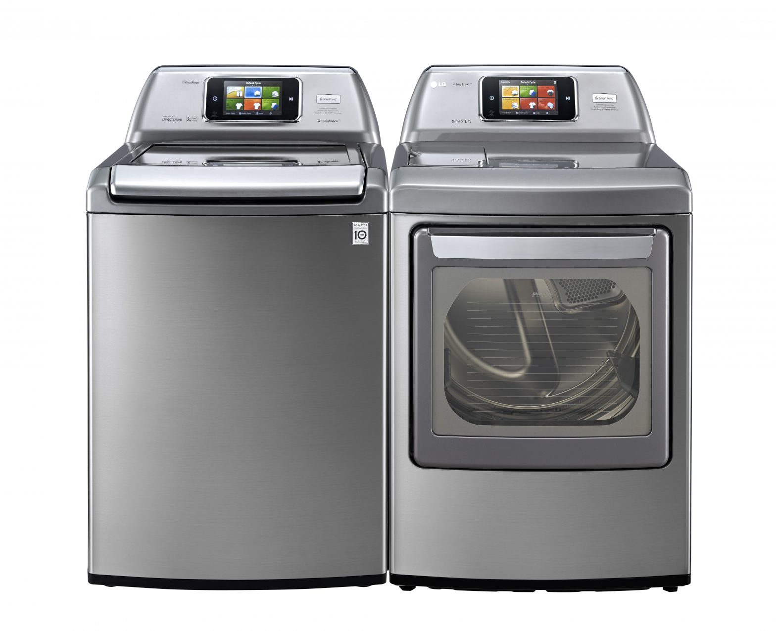 LG Smart Washser and Dryer Pair_Front View LG NEWSROOM
