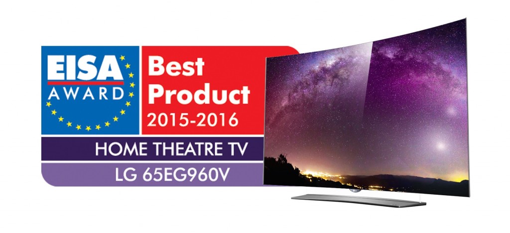 LG’s 4K OLED TV (model 65EG960V) won the European Home Theatre TV category at the European Imaging and Sound Association (EISA) Awards.