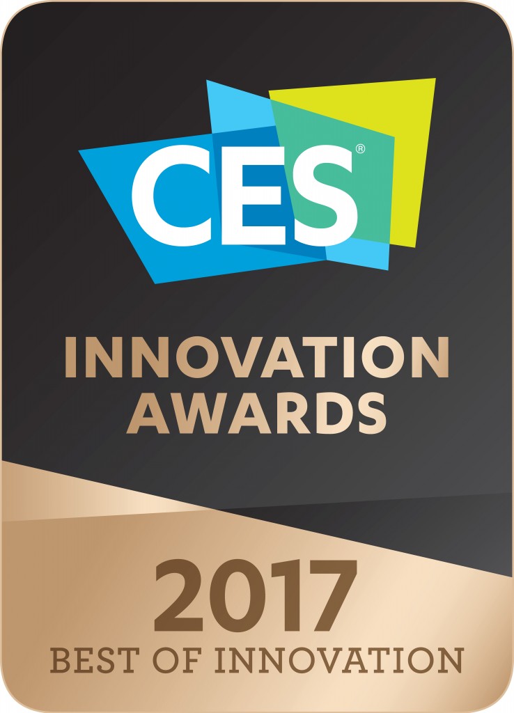 Logo of the CES Innovation Awards 2016 – Best in Innovation.