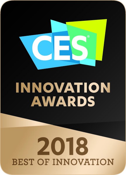 Logo of CES Innovation Awards 2018 – Best Of Innovation.