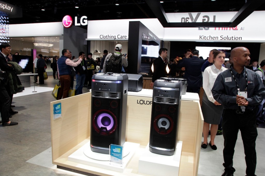 CES 2018 LG Booth Shot 10