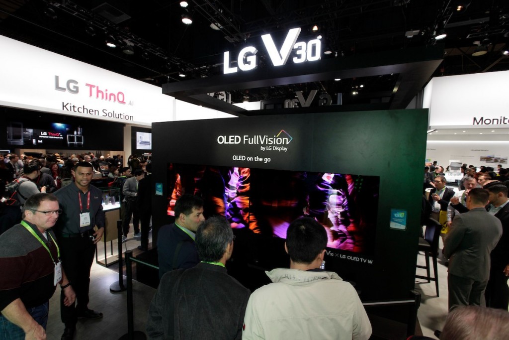 CES 2018 LG Booth Shot 3