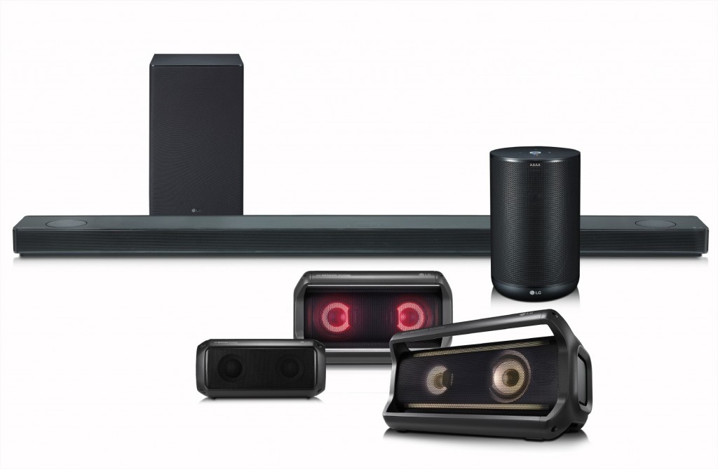 LG Speaker Lineup