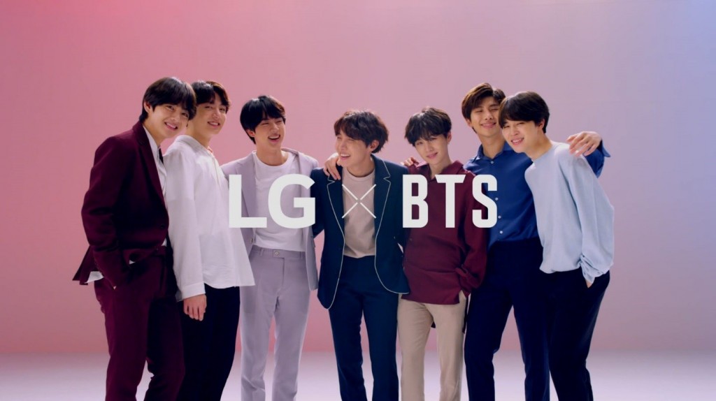 LG X BTS