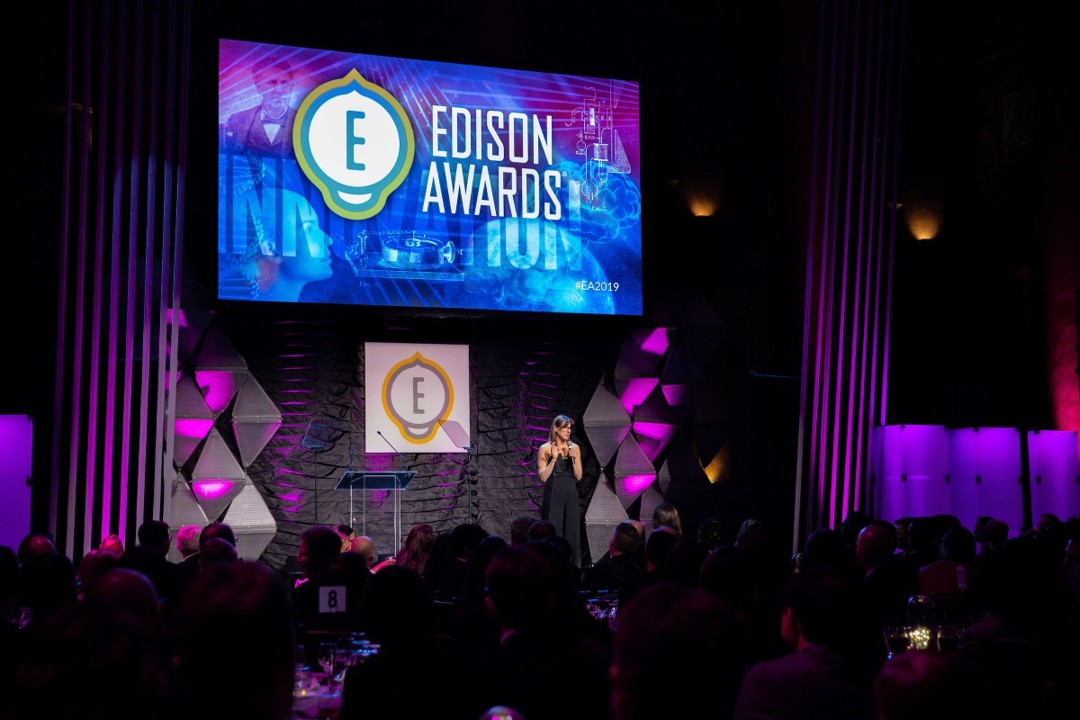 A snapshot of the 2019 Gold Edison Award announcement event