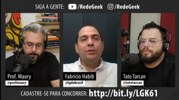LG Brazil spokesperson Fabricio Habib talks about LG’s K series live on the Rede Geek YouTube channel