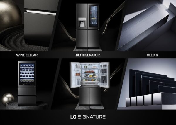 Pictures of the LG SIGNATURE Wine Cellar, Refrigerator and OLED R which are expected to revolutionize consumers' lives through high-end technology.