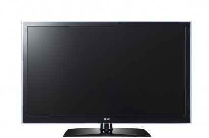 A front view of LG CINEMA 3D TV model LW6500