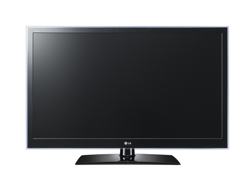 A front view of LG CINEMA 3D TV model LW6500