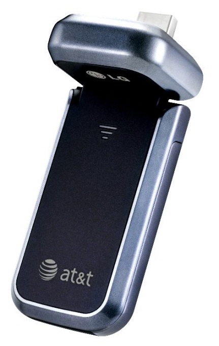 Front view of LG Adrenaline USBConnect Wireless Network adapter