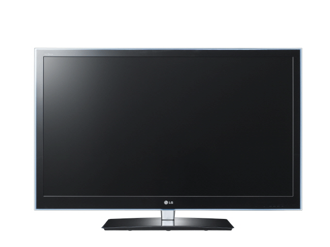 A front view of LG CINEMA 3D TV model LW6500