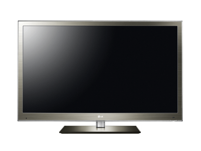 A front view of LG Full HD HDTV INFINIA model LW7700