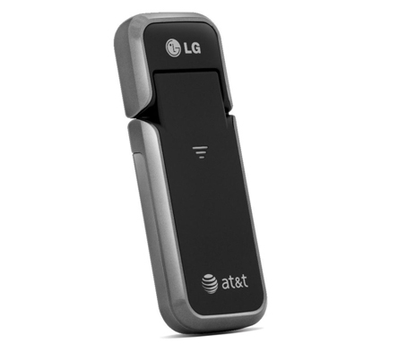 Front view of LG Adrenaline with the lid closed