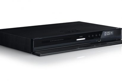 LG Network Blu-ray 3D Disc™ Player model BD690_Left-side View