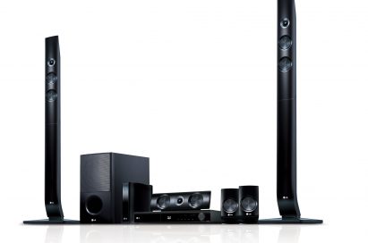 LG Network Blu-ray Disc Home Theater System model LHB976