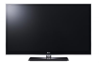 A front view of LG plasma 3D HDTV INFINIA model PZ950