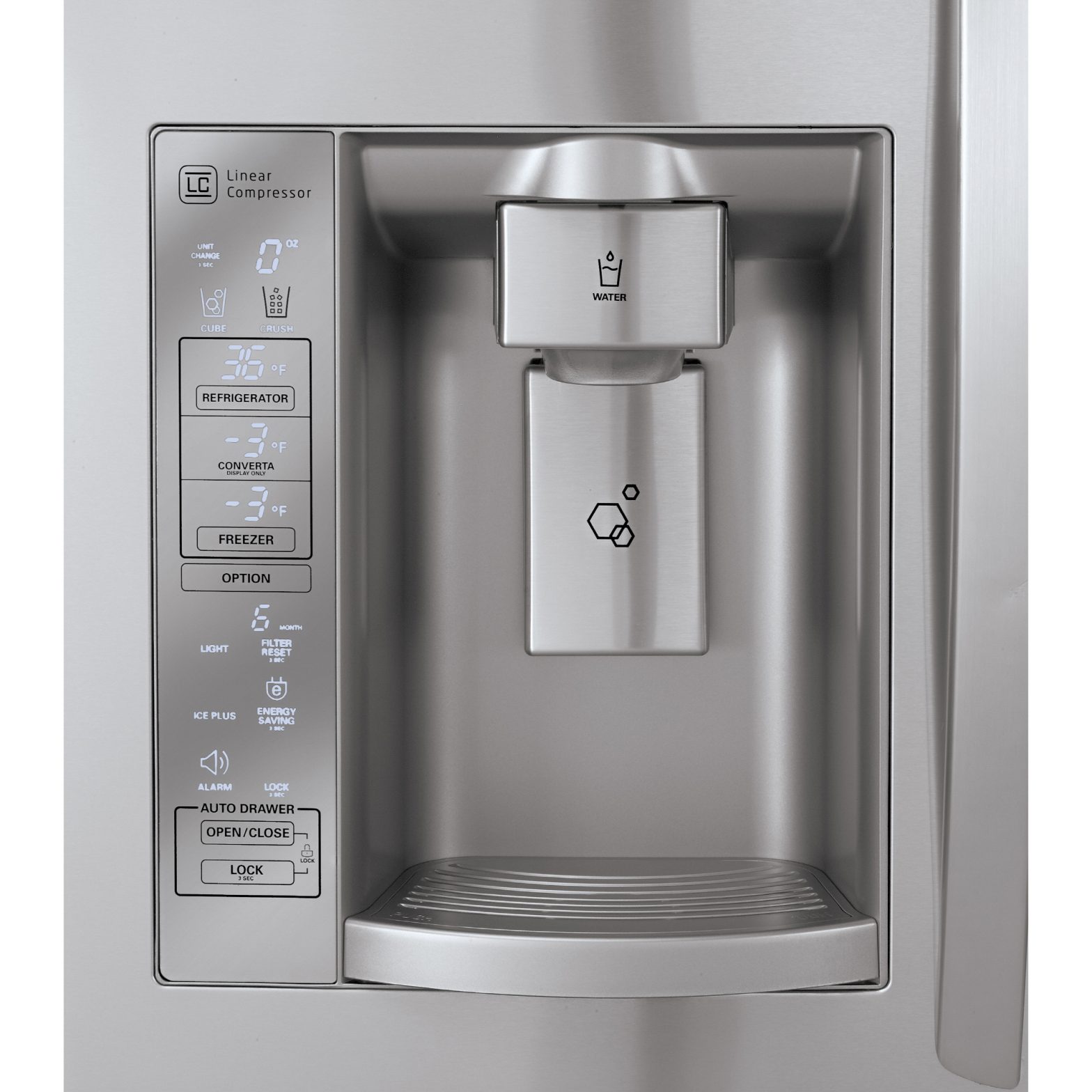 Ice And Water Dispenser Of LG Refrigerator_CloseUp LG NEWSROOM