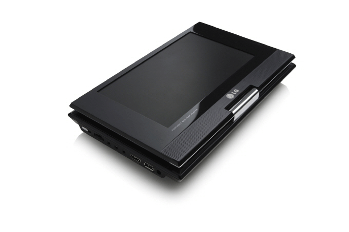 A top view of LG Network Blu-ray Disc Player model BP650.