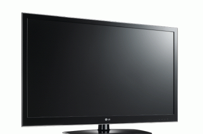 Front view of LG’s mid-sized Full HD TV model LV3500