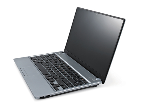 LG notebook Blade model P430 in mistyblue.