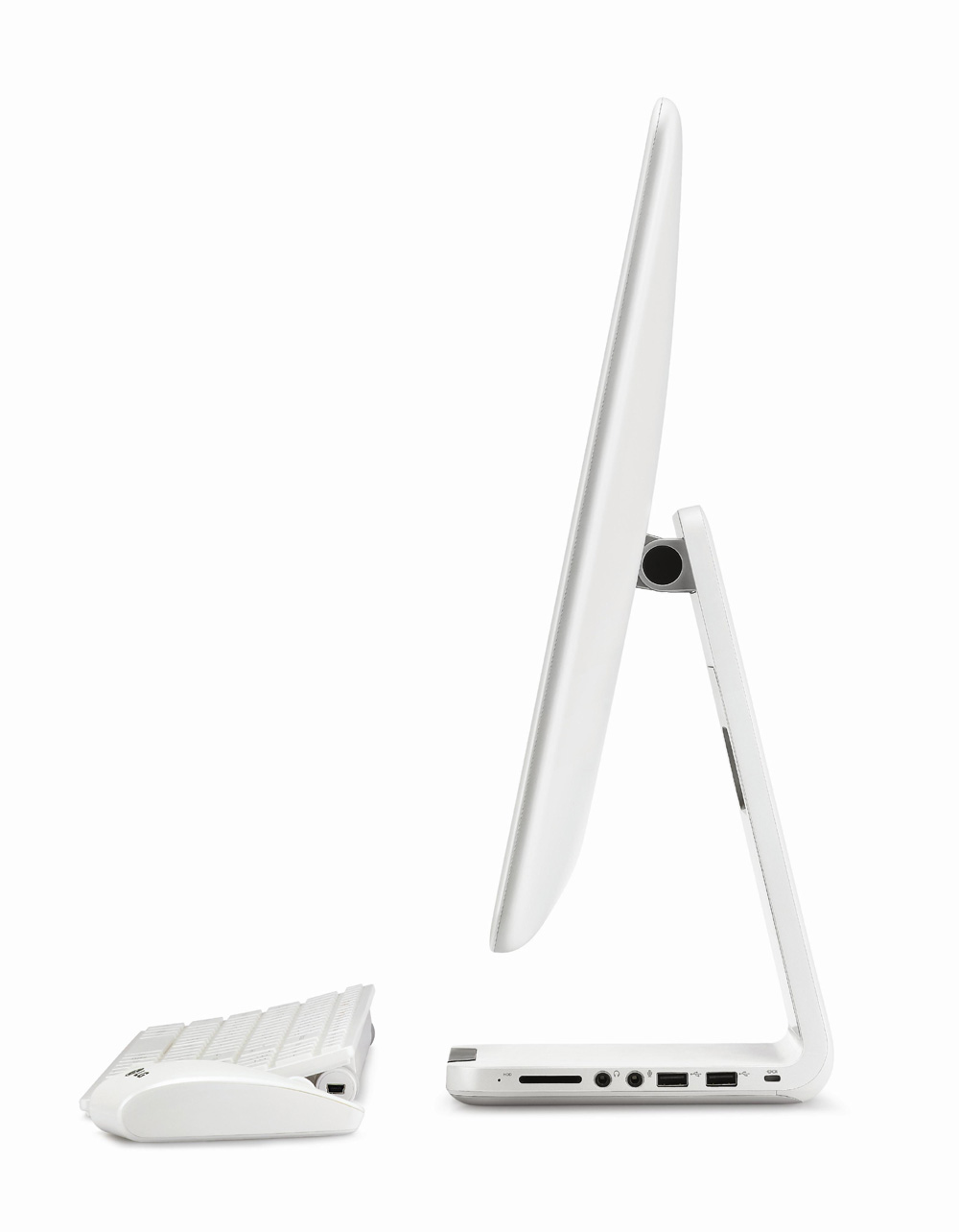 Side view of the LG ALL-IN-ONE PC