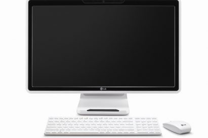 Front view of the LG ALL-IN-ONE PC