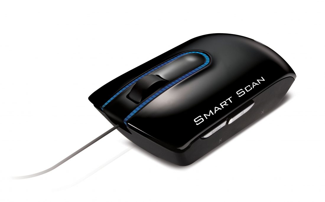 Close-up top view of LG’S MOUSE SCANNER SMART SCAN