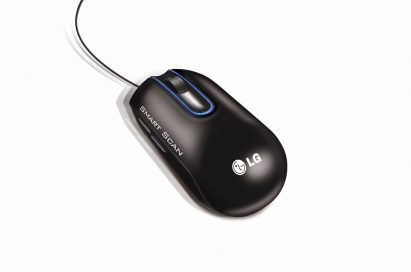 Top view of LG’S MOUSE SCANNER SMART SCAN
