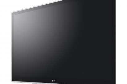 Right-side view of LG Plasma TV model PZ950