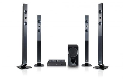 LG Smart 3D Blu-ray™ home theater system model HX966TZ