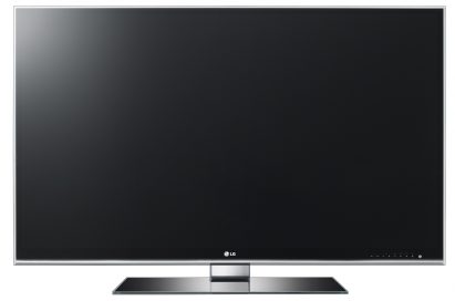 A front view of LG 3D TV model LW980S