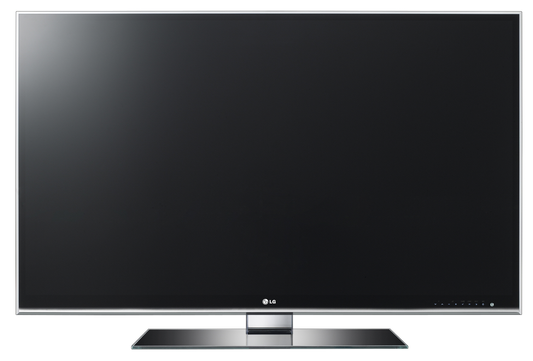 A front view of LG 3D TV model LW980S