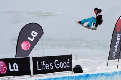 LG ELECTRONICS CONTINUES AS TITLE SPONSOR OF LG SNOWBOARD FIS WORLD CUP