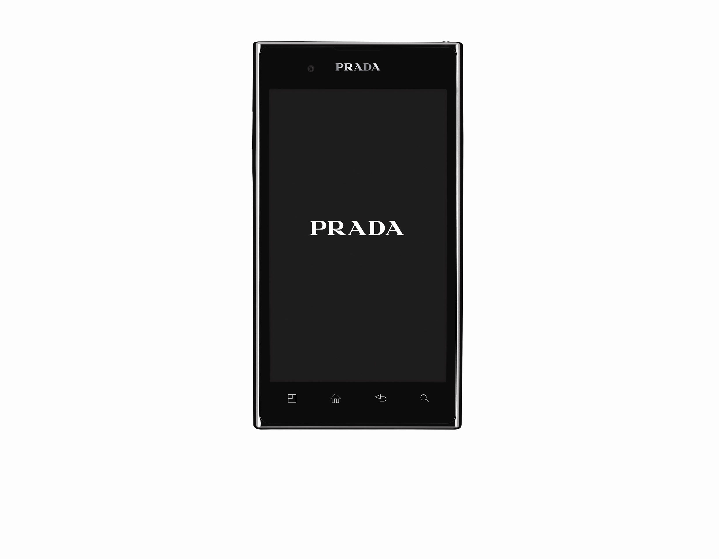Front view of PRADA phone by LG 3.0