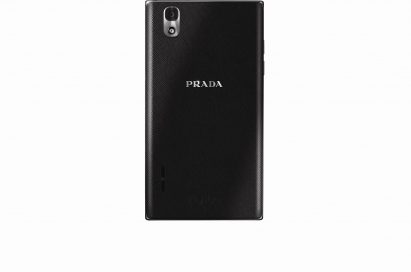 Rear view of PRADA phone by LG 3.0
