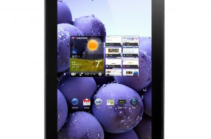 Front view of LG Optimus Pad LTE