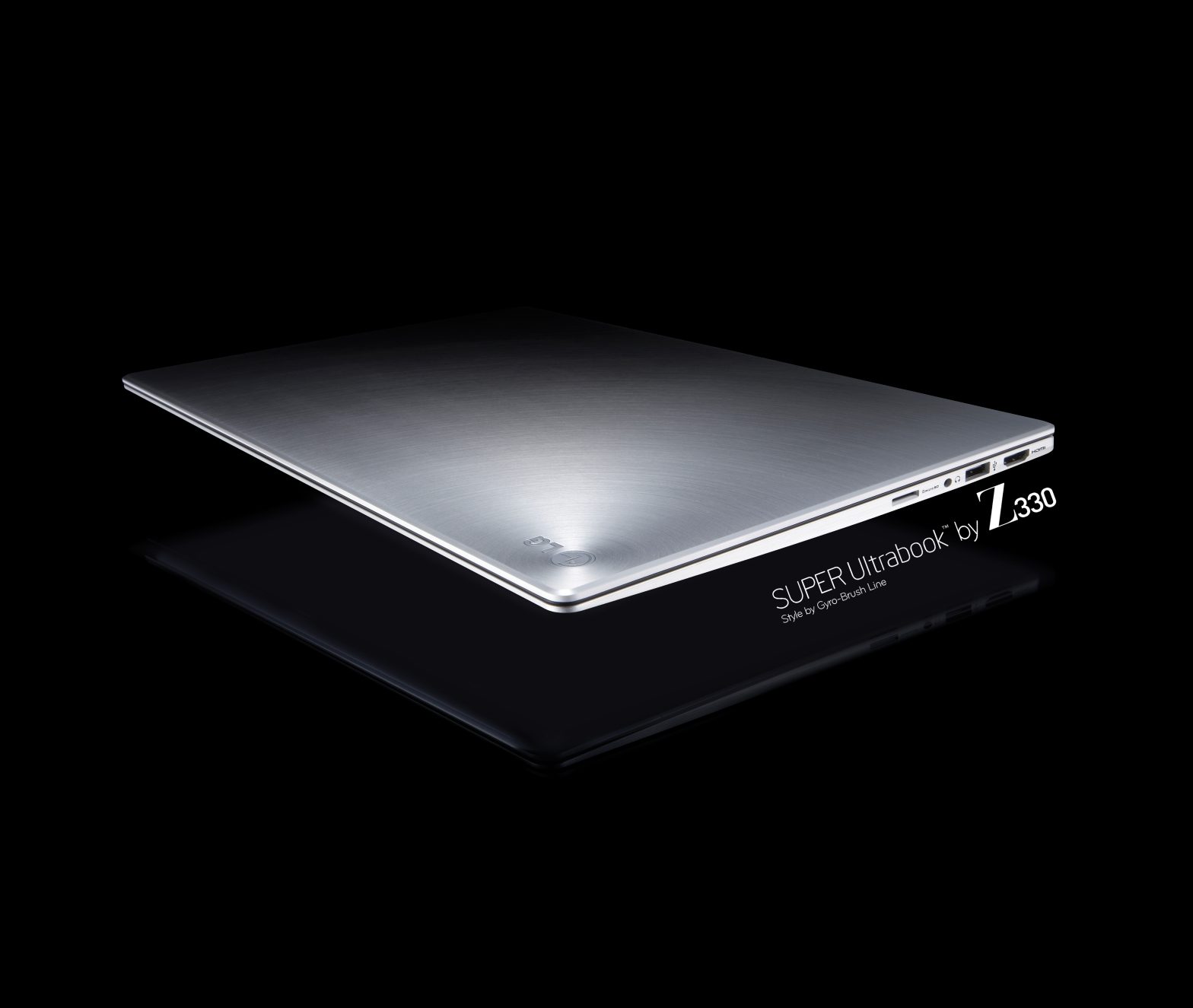 Promo shot of the LG Ultrabook model Z330