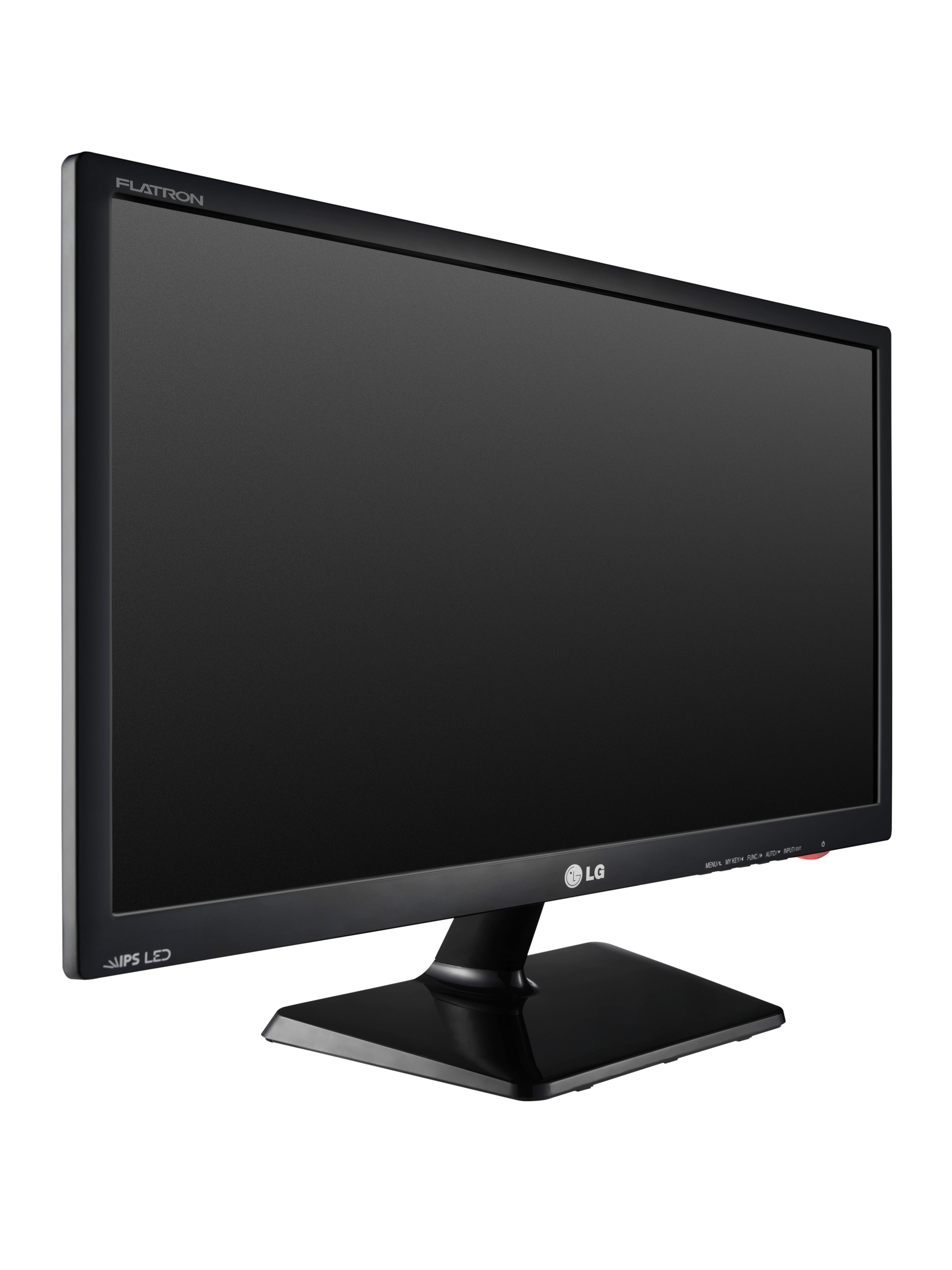 A left-side view of LG’s new IPS monitor the IPS4