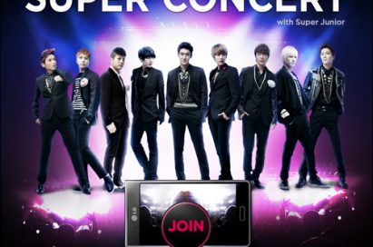 LG AND POPULAR KOREAN BOY BAND SUPER JUNIOR INVITE FANS TO A VIRTUAL CONCERT