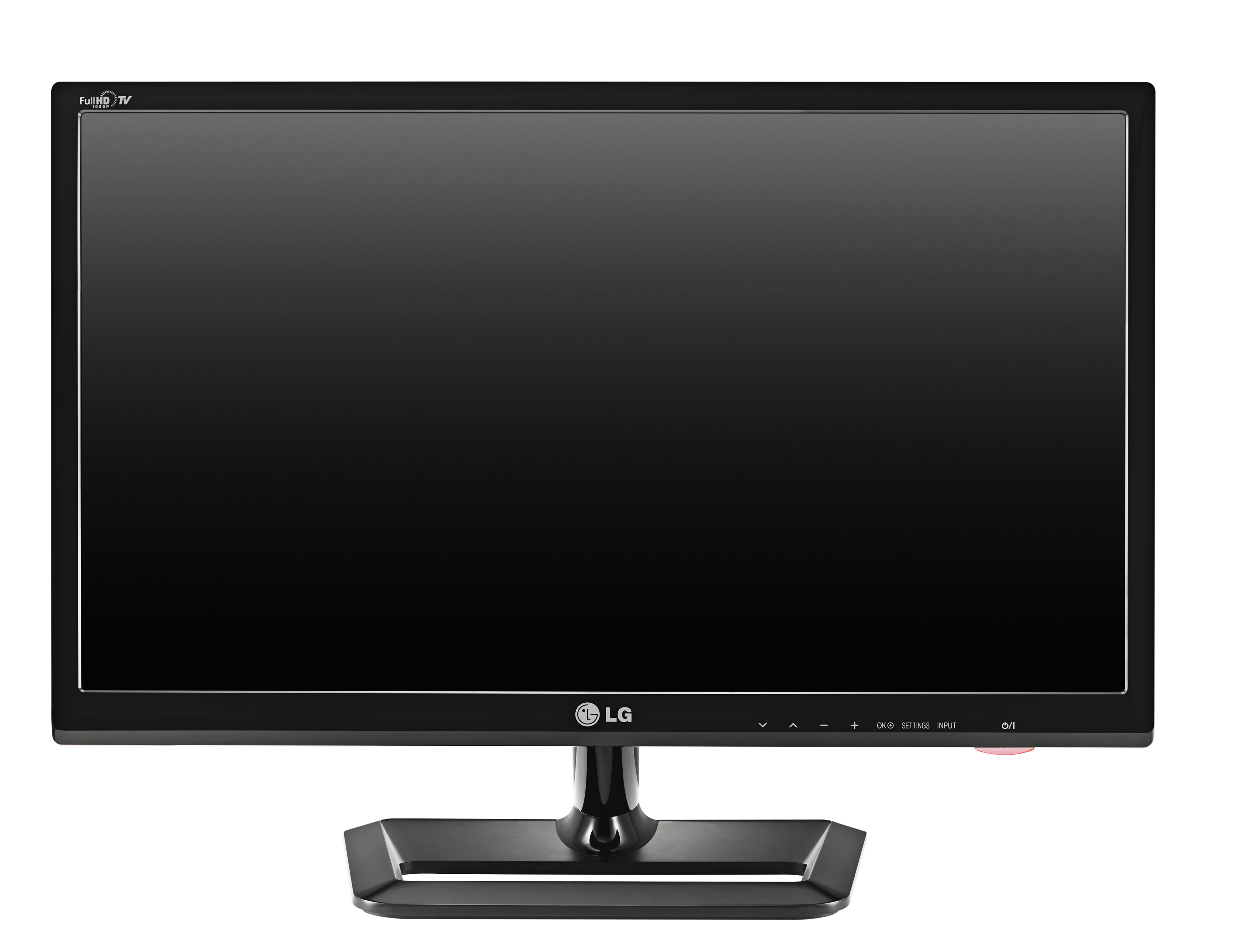 Front view of LG’s premium personal TV model DM2752