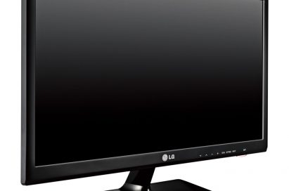 Front view of LG’s personal TV series equipped with IPS display technology facing 15 degrees to the right