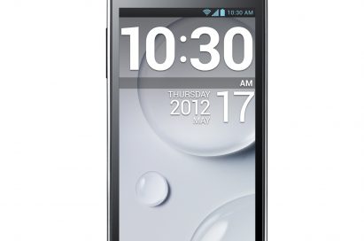 Front view of LG Optimus LTE II