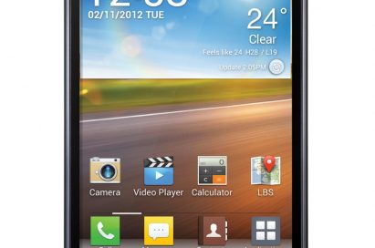 Front view of LG Optimus L7