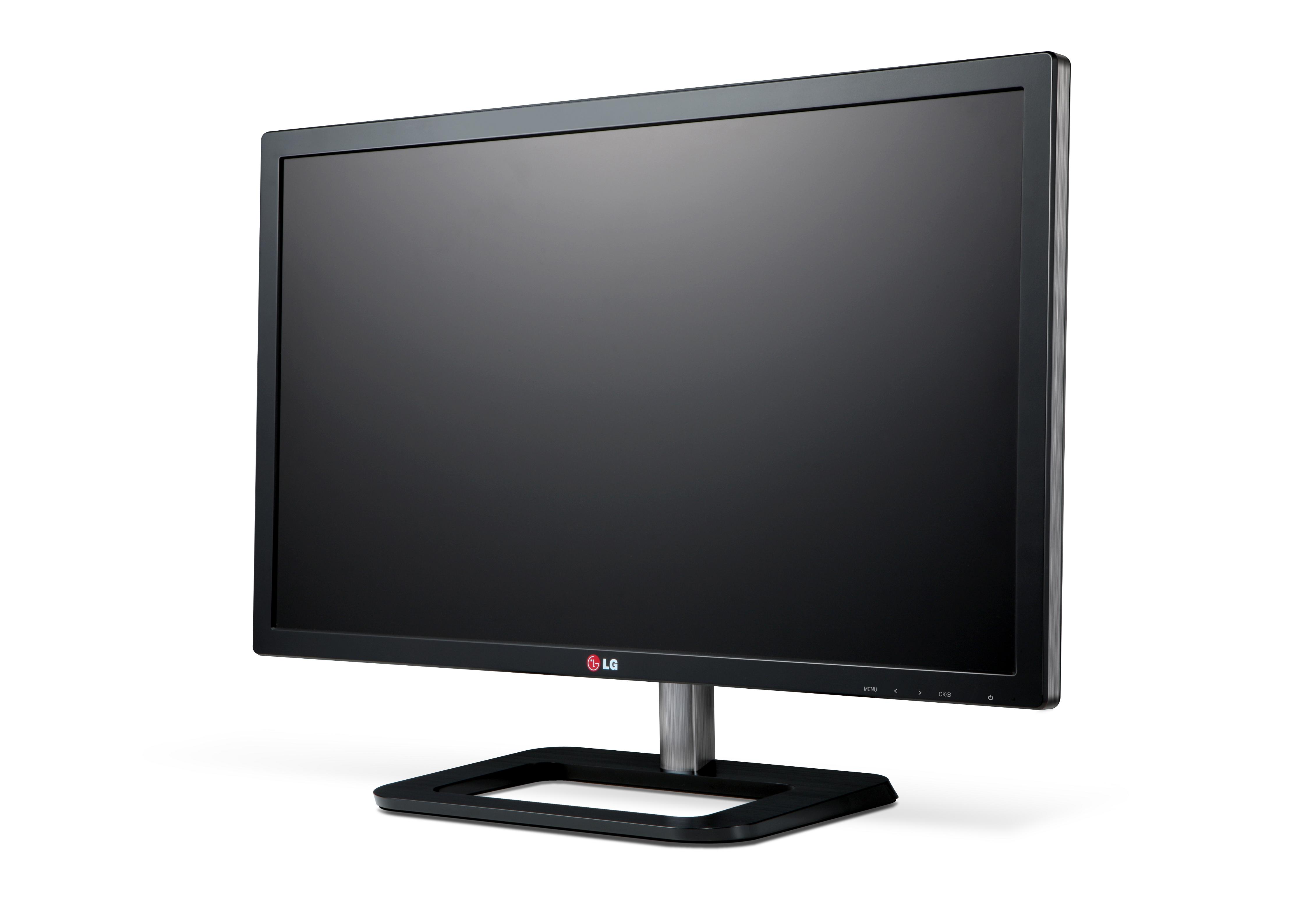 A front view of LG premium IPS monitor EA83