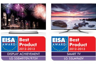 LG OLED TV SELECTED BEST DISPLAY PRODUCT IN EUROPE