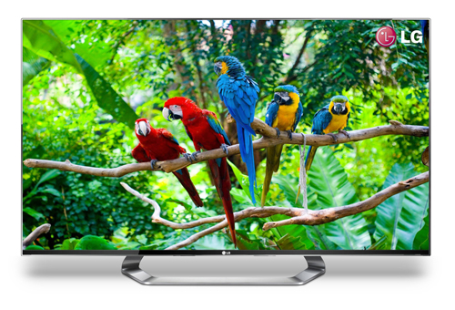 LG’s 55-inch CINEMA 3D Smart TV model 55LM9600.