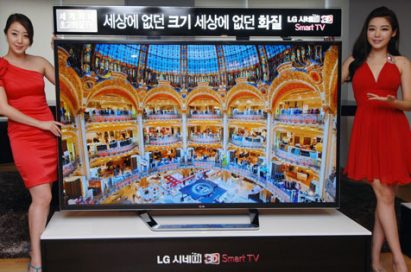 LG LAUNCHES WORLD’S FIRST 84-INCH UD 3D TV WITH UNPARALLEL PICTURE QUALITY