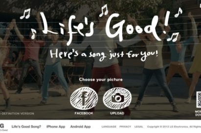 A thumbnail image of the new online “Life’s Good” campaign