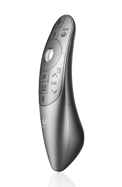 LG’s all-new Magic Remote for its CINEMA 3D Smart TV lineup.